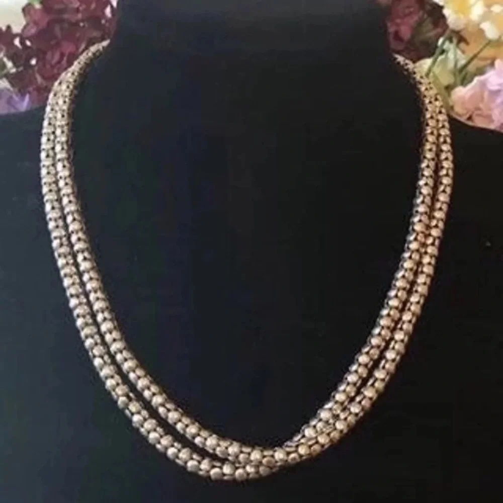 Silpada 30” Oxidized Sterling Silver Popcorn Necklace N1486 - Picture 6 of 10